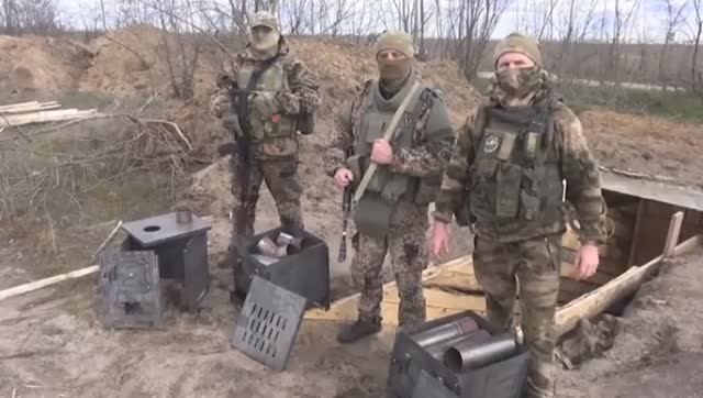 Буржуйки для фронта
