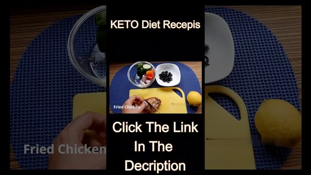 Keto Chicken and Cucumber Salad | Keto Salad Cooking Recipe | #shorts