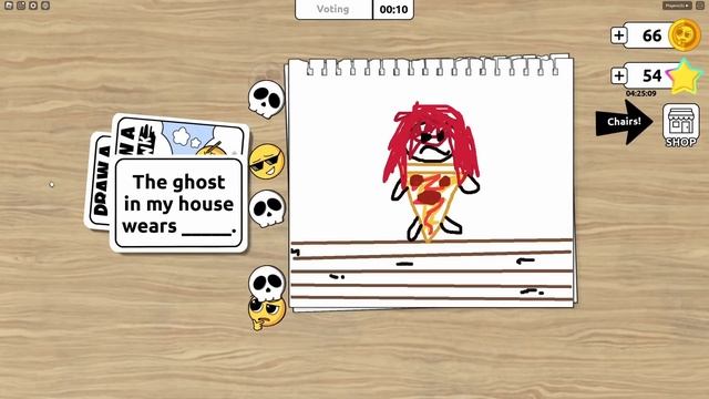 ROBLOX DRAW IN THE BLANK!