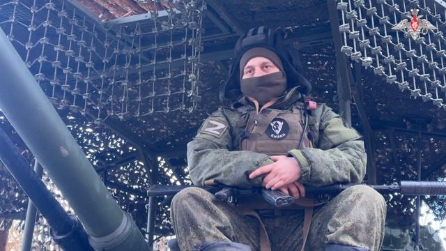 Механик-водитель с позывным «Бизон»