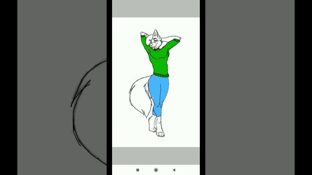 Рисуем фурри волка🐺