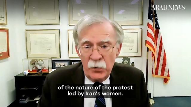 John Bolton, ex-NSA Adviser: Iran Protests Make Split in Iran’s top Military Leadership More Likely