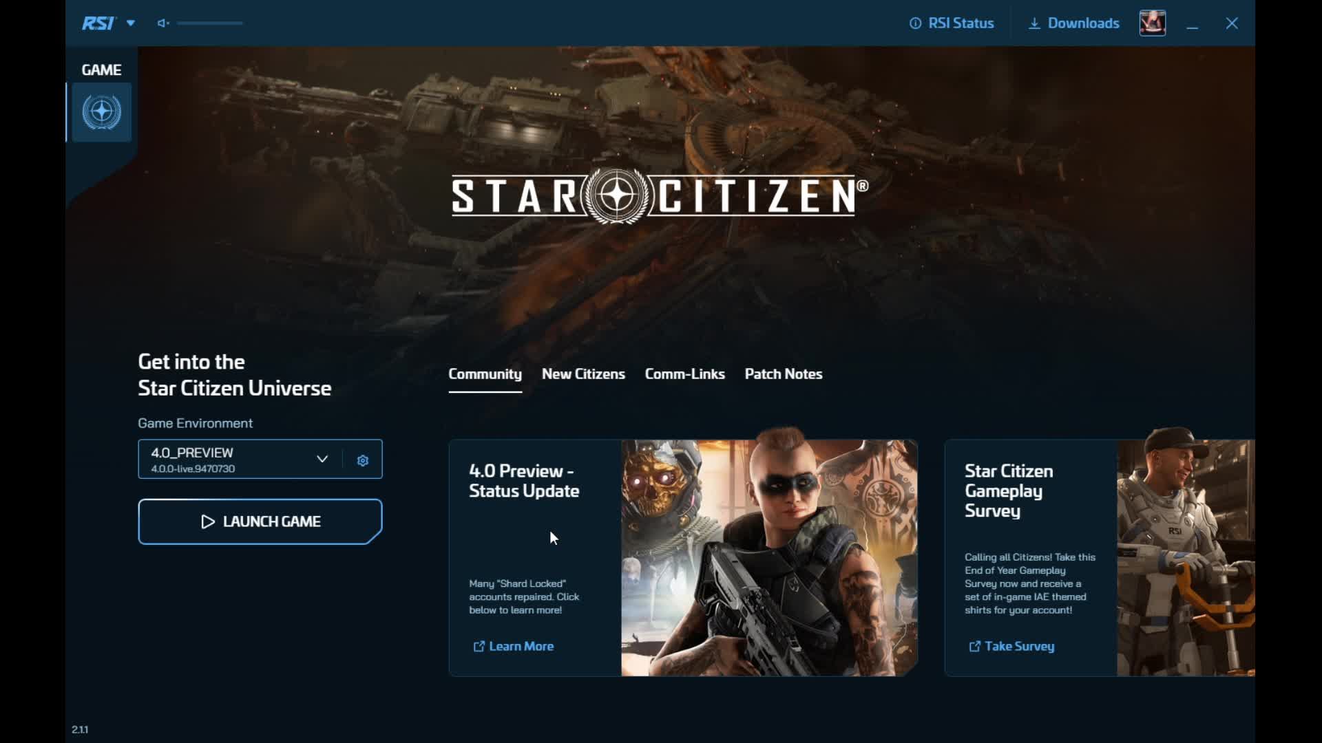 Star Citizen 4.0_PREVIEW (9470730) битрейт 7500 провайдер не пропускает.