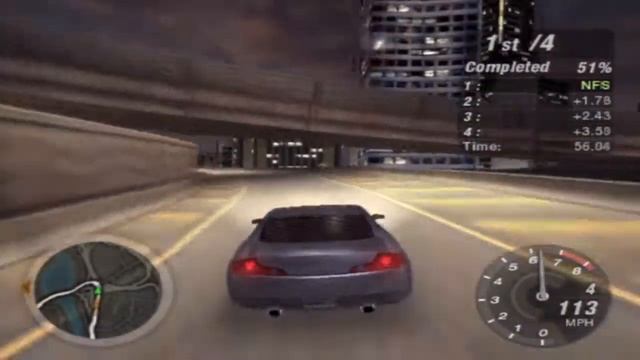Need for Speed: Underground 2 Gameplay Walkthrough - Infiniti G35 Sprint Test Drive
