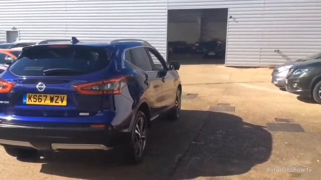 NISSAN QASHQAI N-CONNECTA DIG-T XTRONIC BLUE 2017