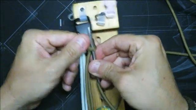 COMO HACER una Pulsera de Paracord - TUTORIAL - Nucleo 6 hilos -   Llaveros de Paracord y Macrame(36