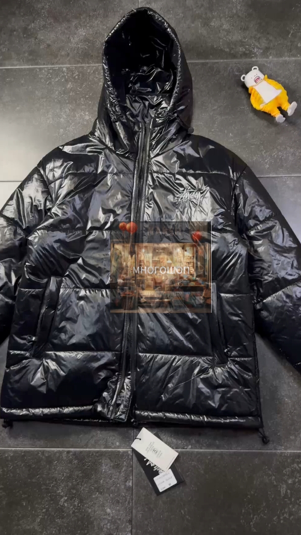 Глянцевая куртка Stussy