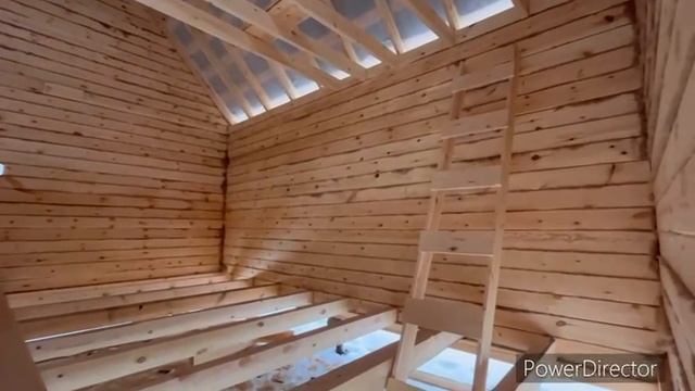 Дом из бруса 6*6 под усадку. Рубин 24