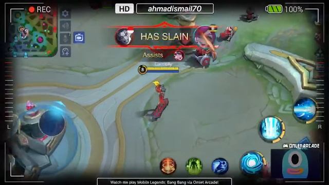 Watch me play Mobile Legends: Bang Bang via Omlet Arcade!