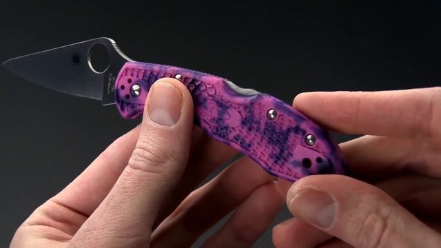 Spyderco Limited Edition Zome Delica Folders Overview