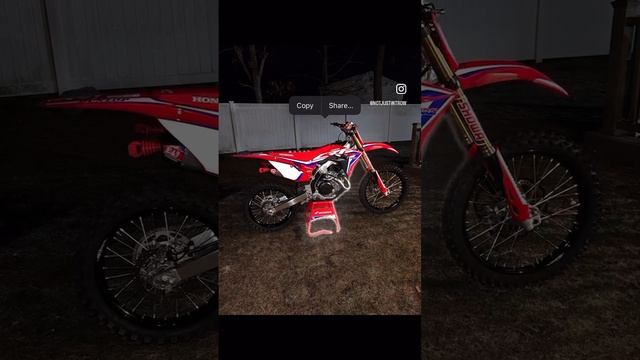 2020 CRF450R Works Edition