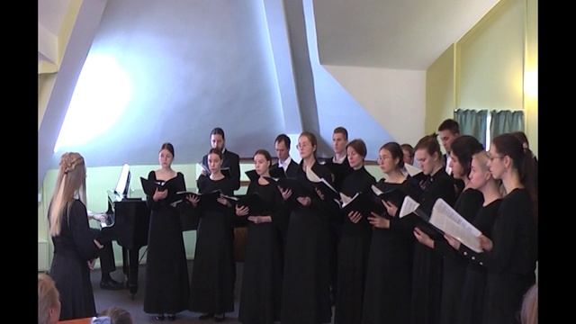 Рахманинов. "Белилицы, румяницы вы мои..." Дирижер Людмила Емельянова. Концертмейстер Виктор Зубов.