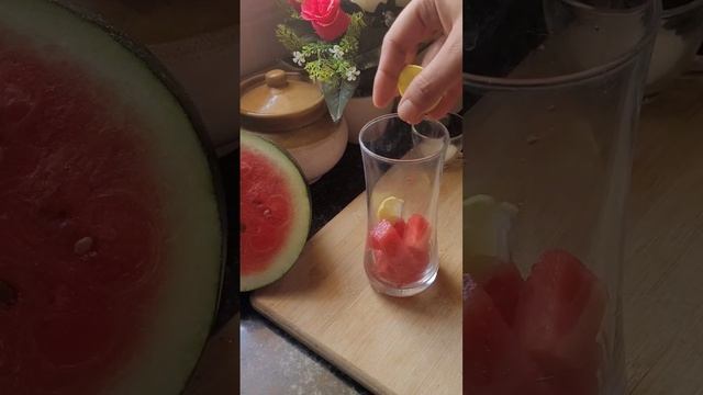 #shorts Watermelon Mojito summer special drink 🍸 #youtubeshorts #short #shortvideo #mojito #youtube