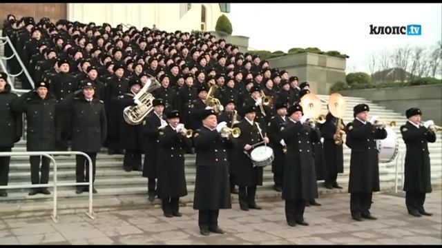 Массовое Исполнение Гимна России в Калиненграде