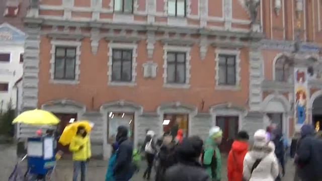Рига Ратушная площадь 4  января 2014 день рождения Холмса