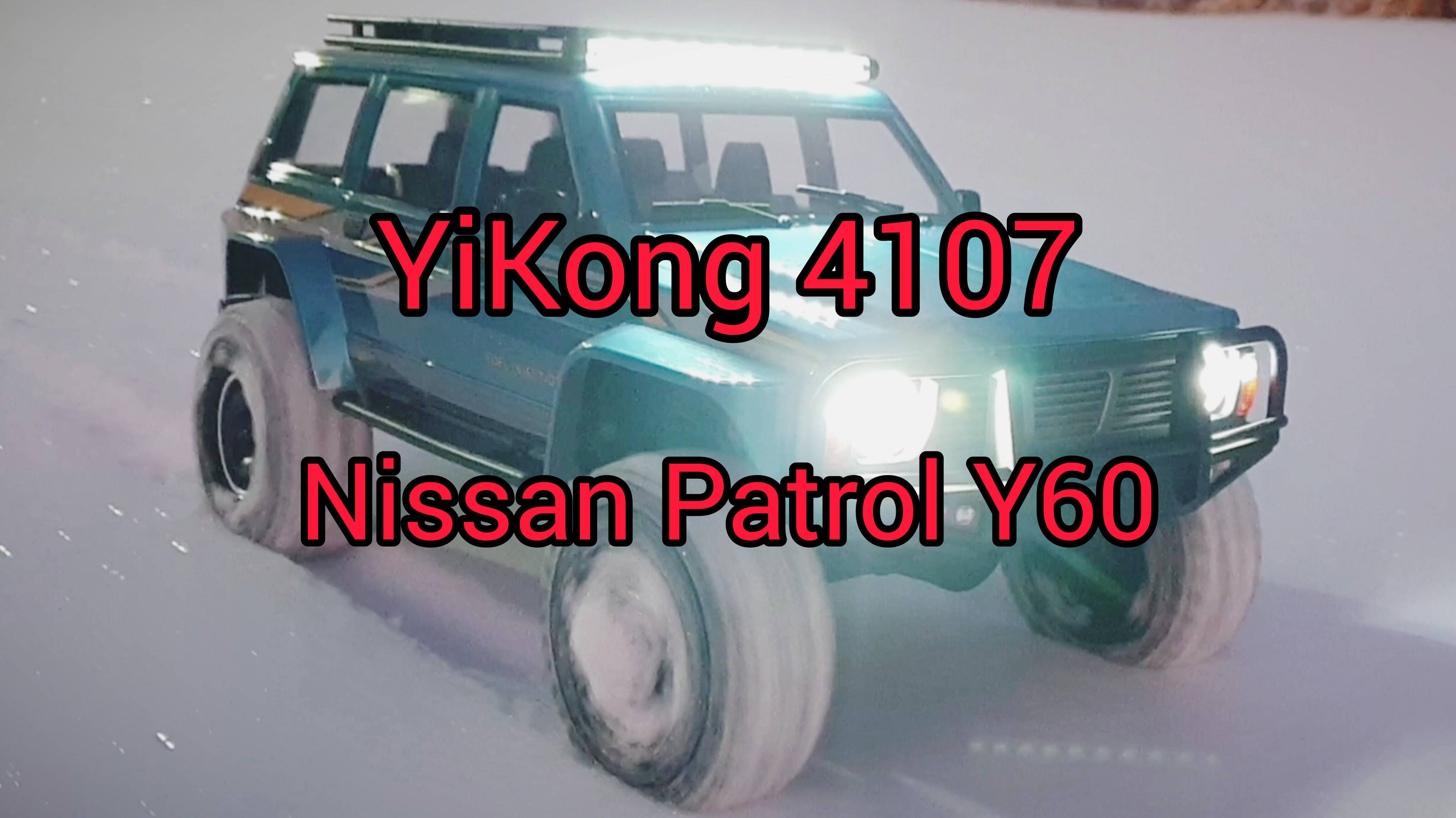 Nissan Patrol Y60 радиоуправляемая новинка от YiKong Racing Team