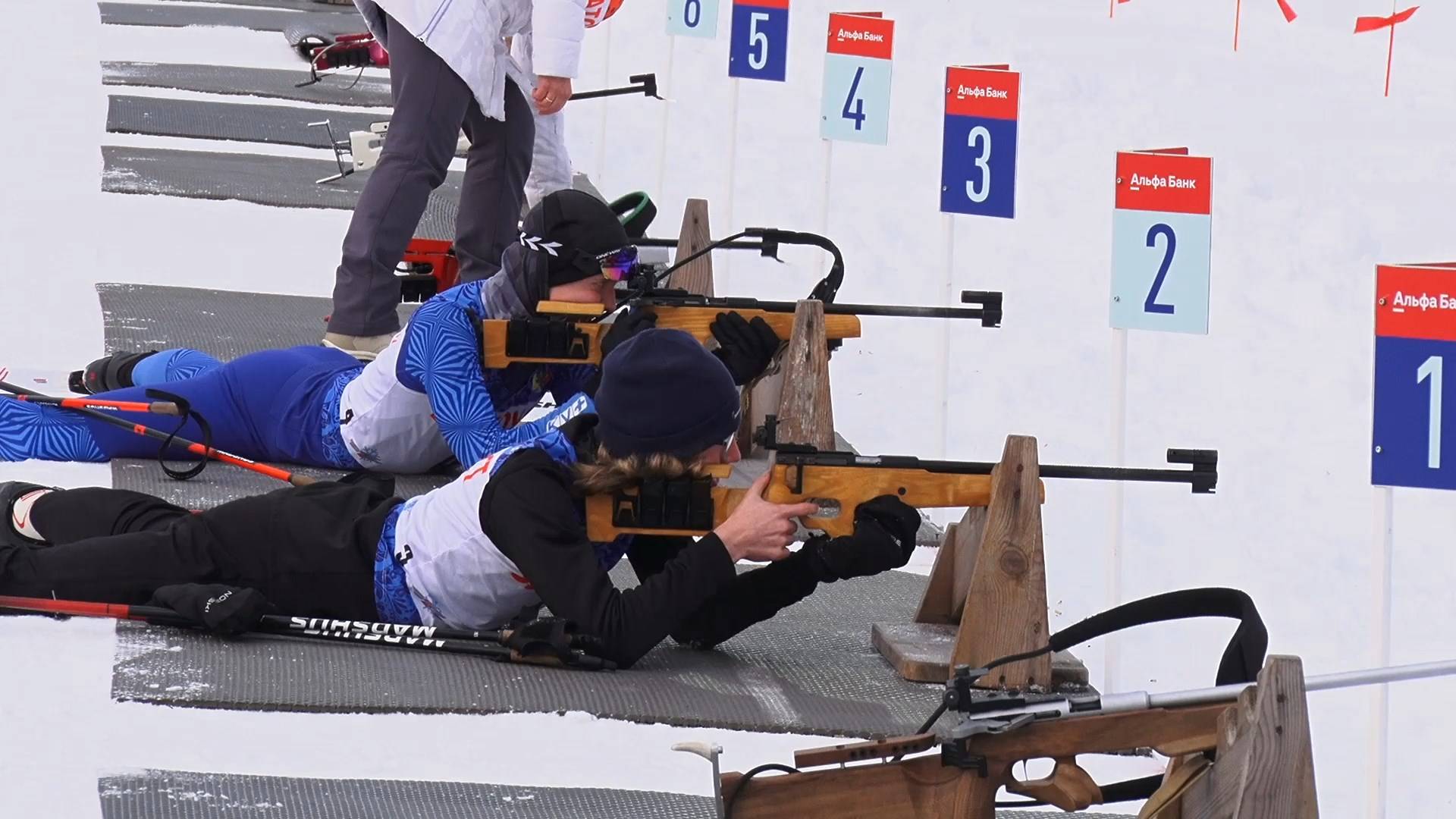 Более 75-ти спортсменов приняли участие в чемпионате и первенстве Челябинской области по биатлону