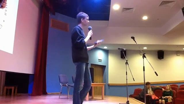 Станислав Востоков на Дне детской поэзии в РГДБ