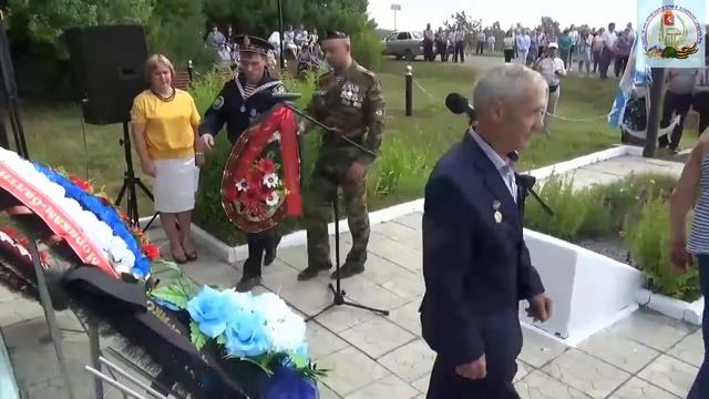 Парад посвященный Дню ВМФ в д. В. Исады Березовского района. 27.07.2019 г.