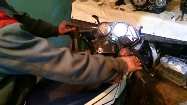 Первый запуск Kawasaki EX-4 после замены двигателя