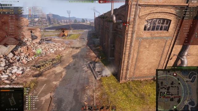 Мир танков. WOT. Бой на E 75. Взял 7 фрагов и 9К урона