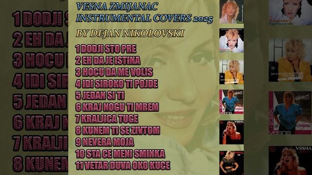 Vesna Zmijanac - Kunem ti se zivotom Instrumental Cover (2025)