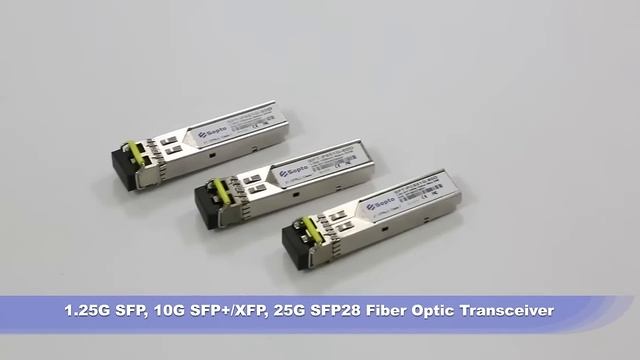 Fiber Optic Transceiver Module, SFP, SFP+, SFP28, QSFP28, PON SFP