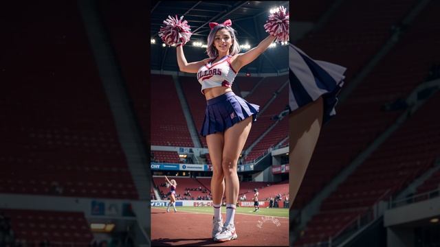 [4k] Ai Art Lifestyle photo Diary Cheerleader Ai Art Lookbook Girlfriend(1080P_HD)