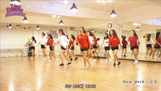 New York 2 LA Line Dance (Intermediate / Advanced) Rachael McEnaney Demo l 라인댄스