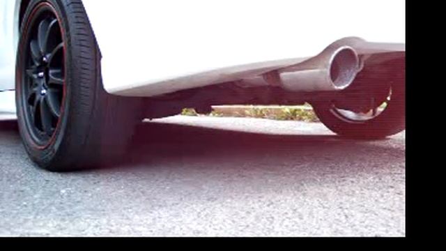 Mazdaspeed3 Exhaust on my Mazda5 ;)