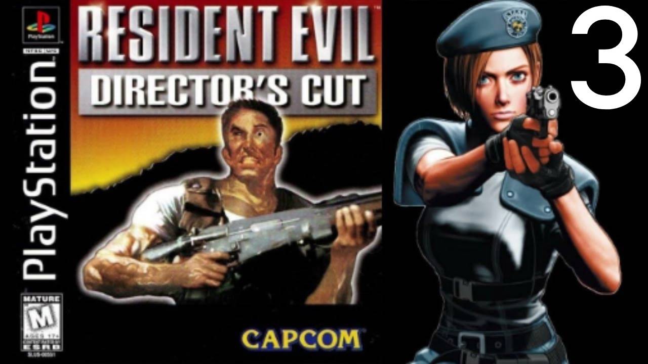 Resident Evil Director’s Cut Прохождение #3 Джилл Валентайн