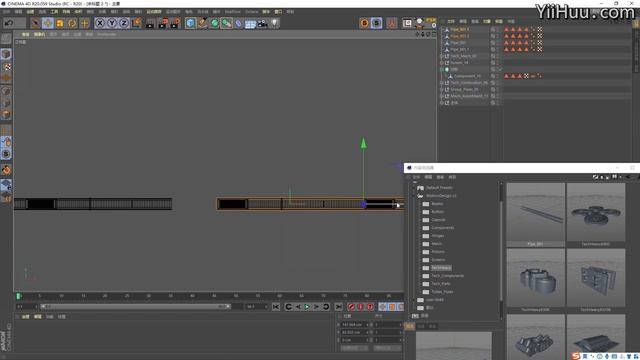 37 Wall meter scene construction