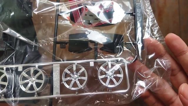 Aoshima 1/24 Nissan GT-R Super GT Safety Car | Plastic Model Kit Unboxing