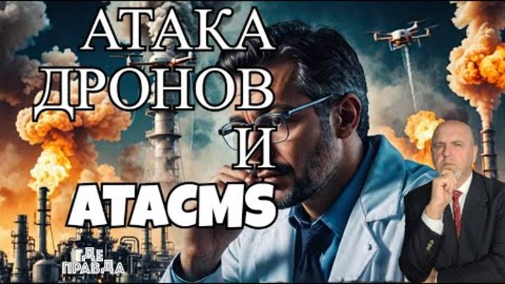 ATACMS ударил по химзаводу. Дроны атаковали Тулу. Учёные В Калифорнии выяснили причину пожаров.