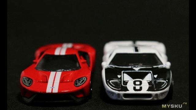 Коллекционная моделька масштаба 1:64 Cool Chic Auto Ford GT 2017 с магнитным днищем | #Обзор