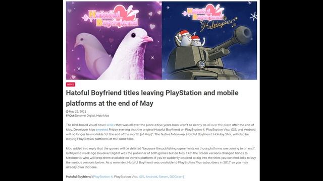 Visual Novel Monthly Recap - May 2021 News (ft. Loopers)