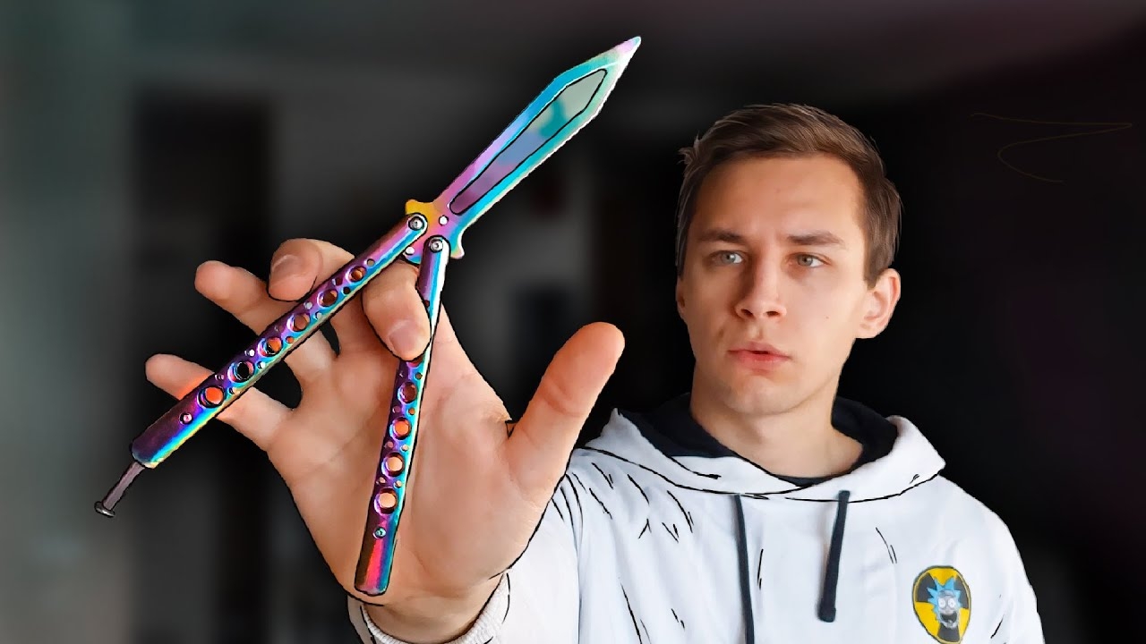 [Sergio Nee] Учусь Трюкам С Ножом Бабочкой за 24 часа 2.0 (продолжение)