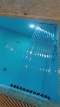 Разматывание - подводное сматывающее устройство ELECTRO COVER с полинарбонатными ламелями