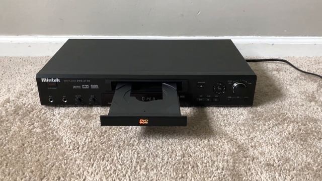 Mintek DVD-2110 Single DVD Compact Disc CD Player