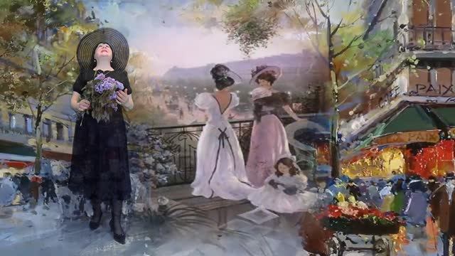 В ПАРИЖЕ ОСЕНЬ Антоновские яблоки ЛЮДМИЛА КОНДРАШОВА 2019 г.