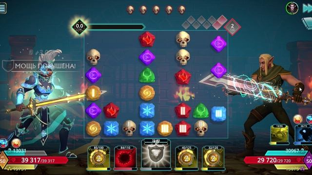 Puzzle Quest 3 - Dok vs VaporTrailsz
