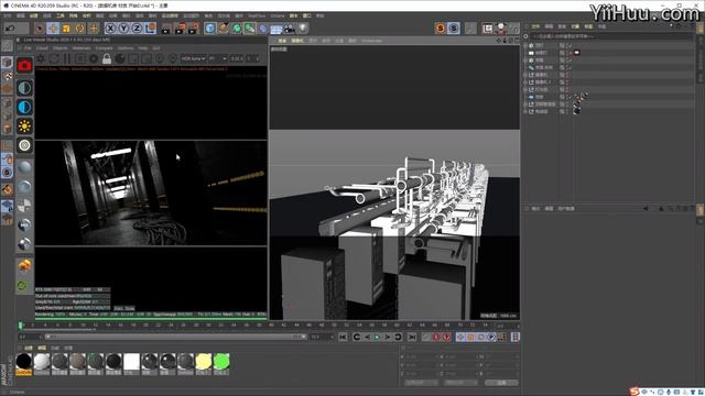 42 Scene lighting and camera animation