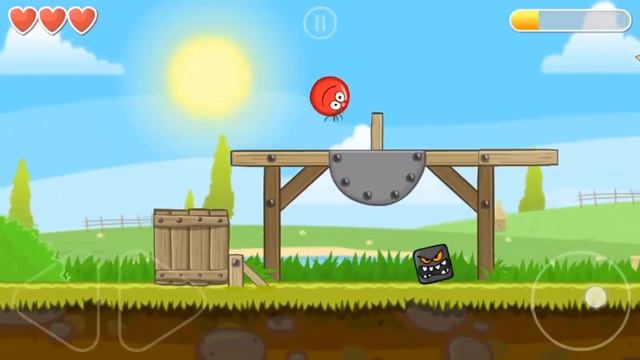 Несносный КРАСНЫЙ ШАР против чёрного квадрата #8 Мультик ИГРА для детей Red Ball 4 Multi Pulti