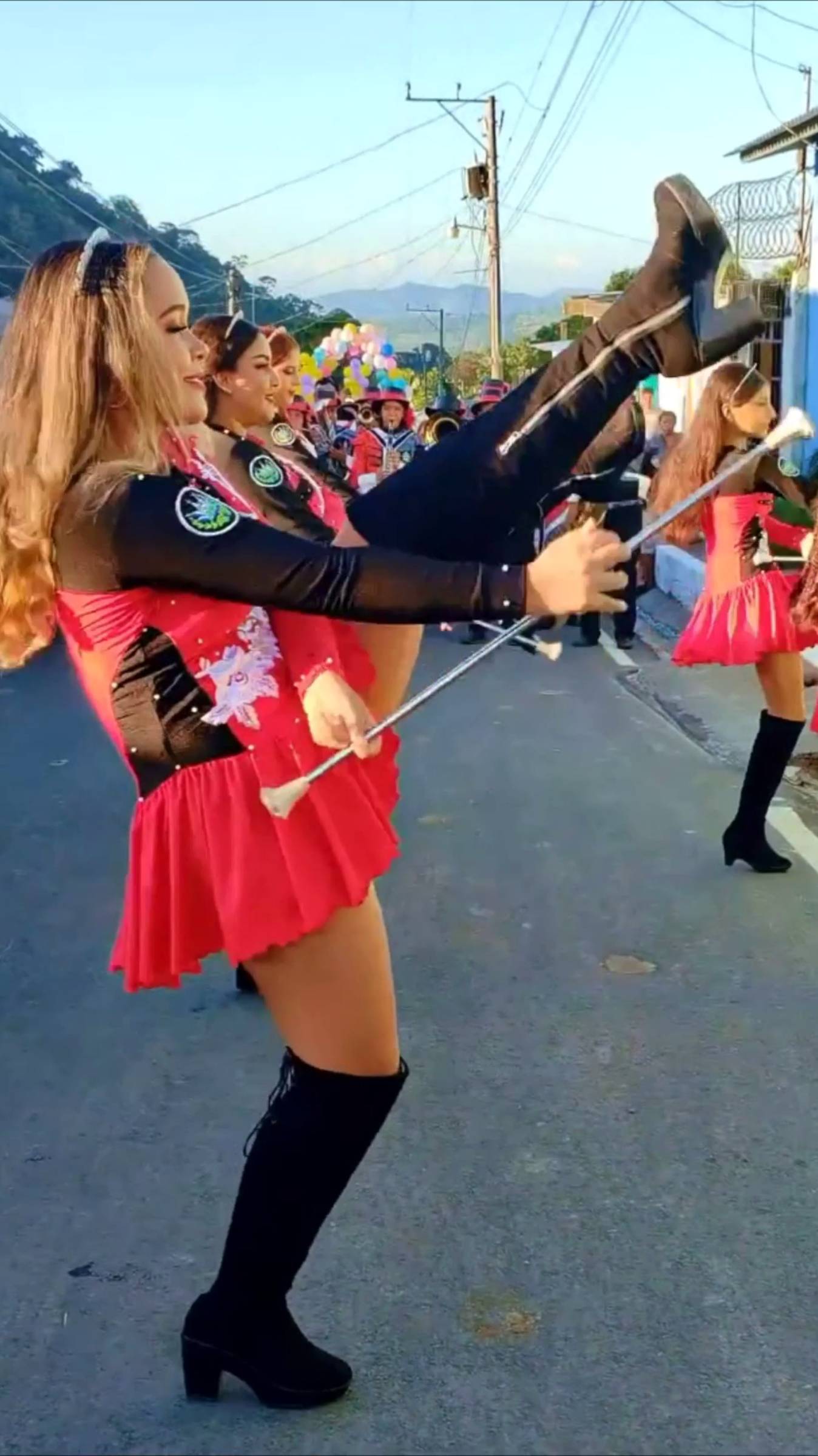 +Fall in Love with El Salvador (1) #shorts Latin band Jiboa #dance #show #girls