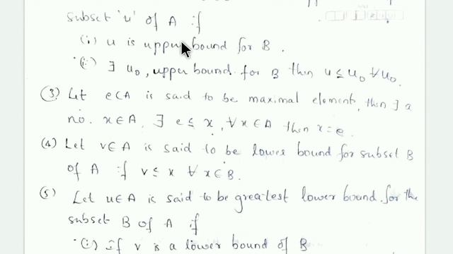 M. Sc-1/Algebra - I/Axiom Of Choice/Zorn's Lemma/Class-6