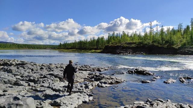 Река Тутончана, трофейная рыбалка, Плато Путорана