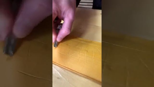 Царапаем пропитку