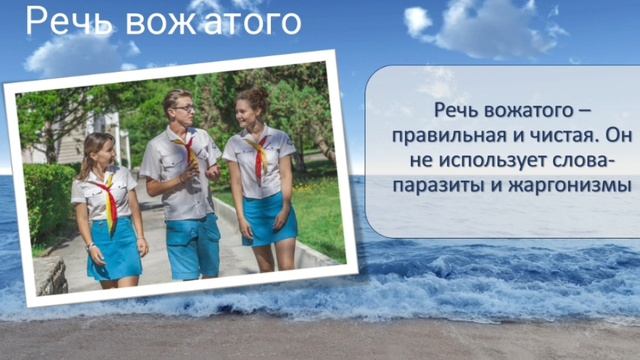 образ вожатого