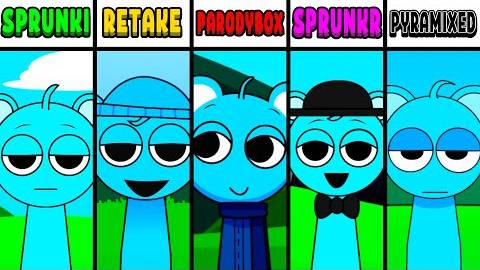 Incredibox Sprunki VS Sprunki Retake VS Parodybox Sprunki VS Sprunkr VS Pyramixed Sprunki - Все моды