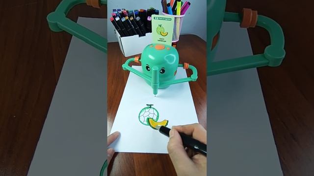 Drawing a Fun Seashell with Our Creative Robot!